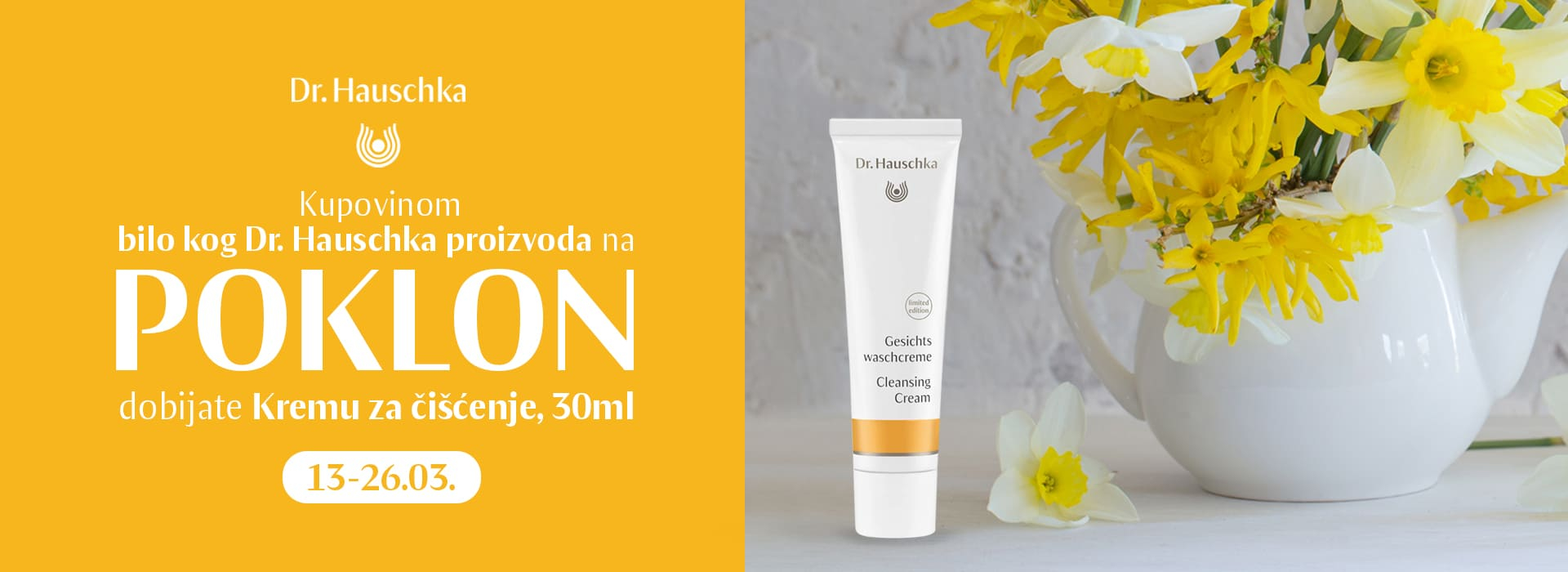 Hauschka + poklon krema za čišćenje